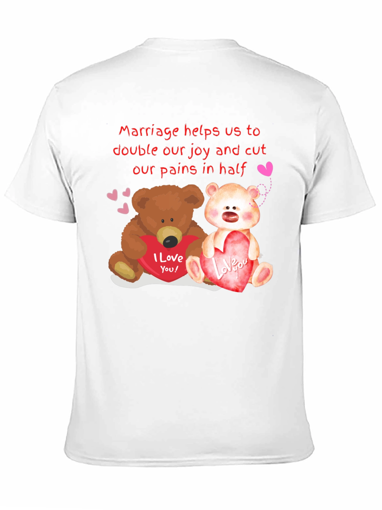 Cute Couple Bears Valentine T-Shirt
