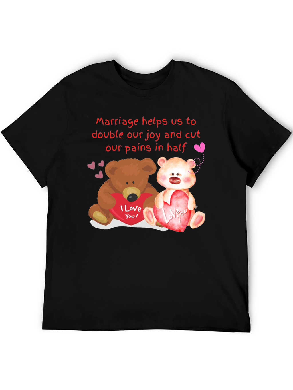 Cute Couple Bears Valentine T-Shirt