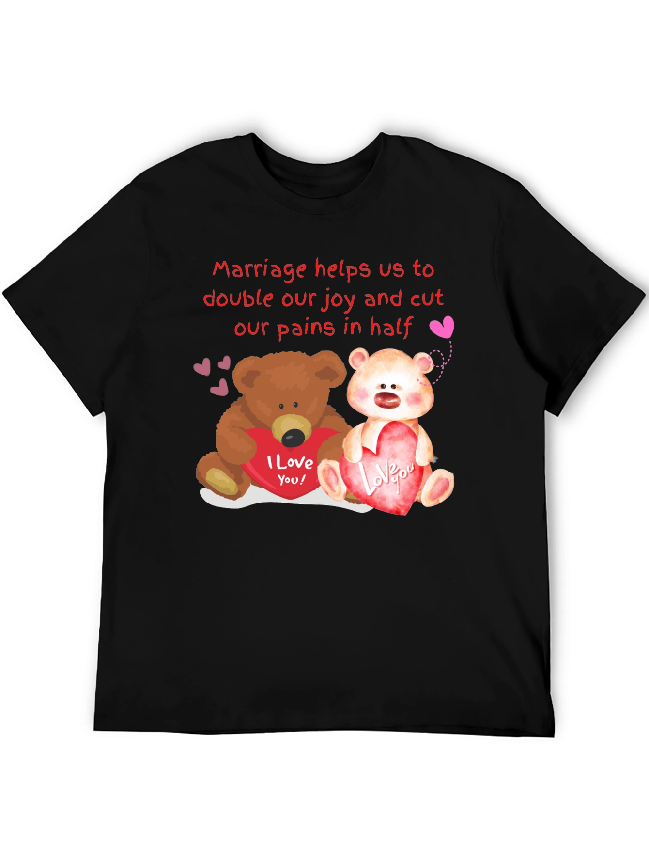 Cute Couple Bears Valentine T-Shirt
