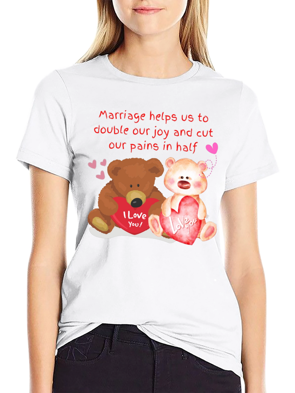 Cute Couple Bears Valentine T-Shirt