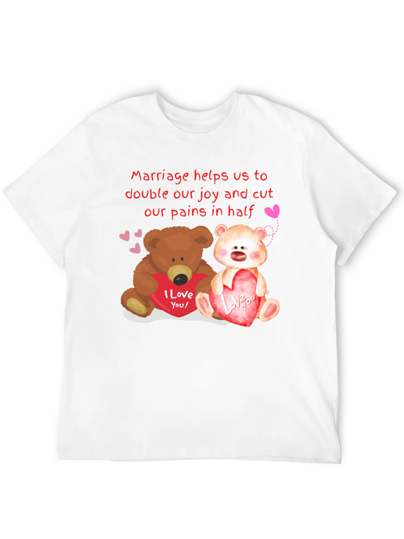 Cute Couple Bears Valentine T-Shirt