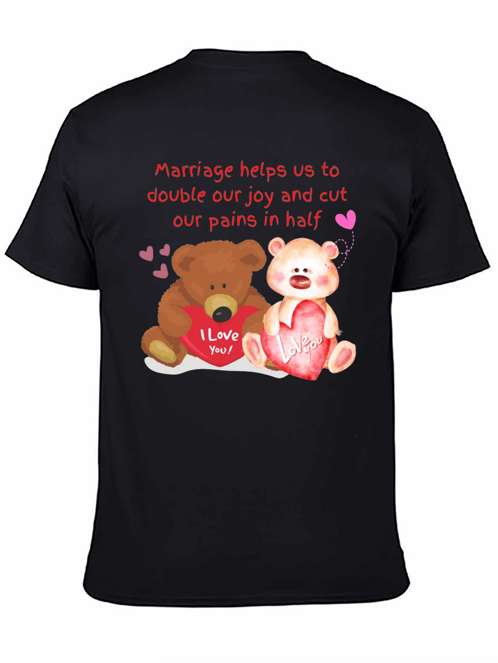 Cute Couple Bears Valentine T-Shirt