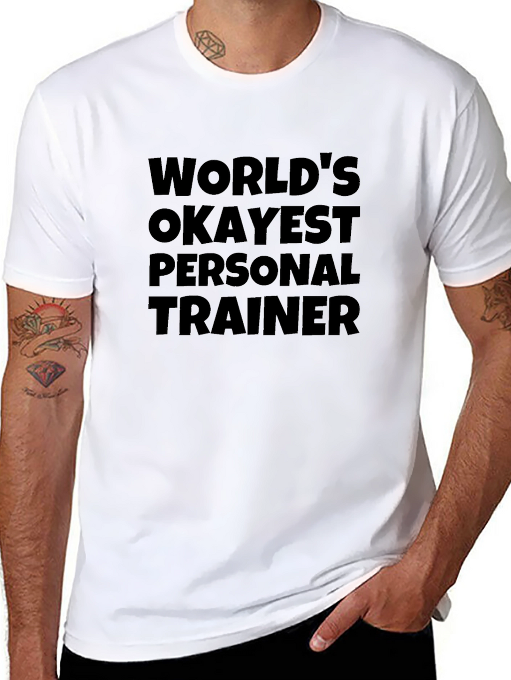 Worlds Okayest Personal Trainer T-Shirt