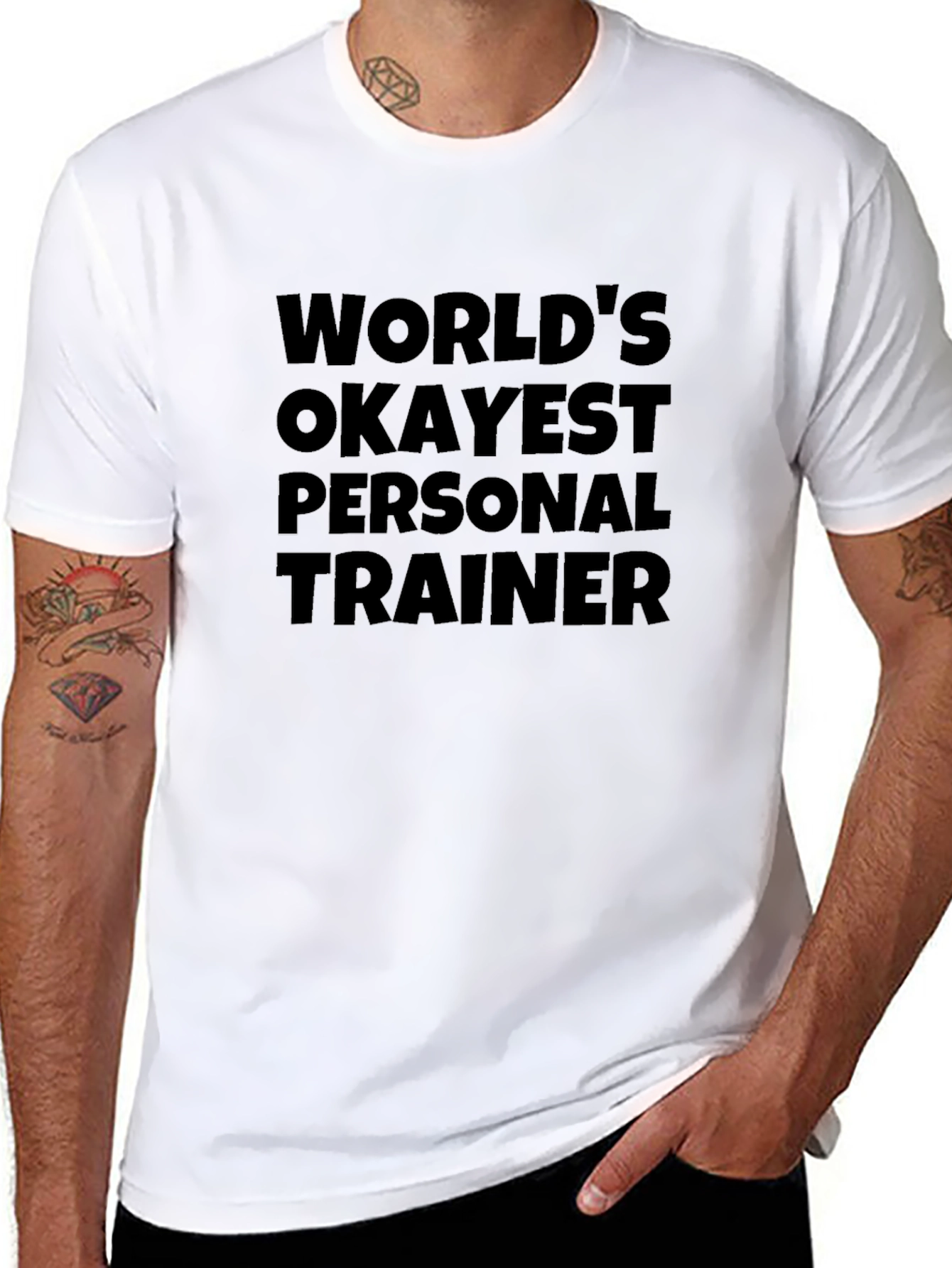 Worlds Okayest Personal Trainer T-Shirt