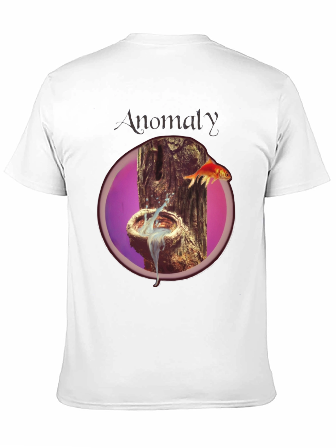 Anomaly Graphic Tee - Goldfish Surreal Design