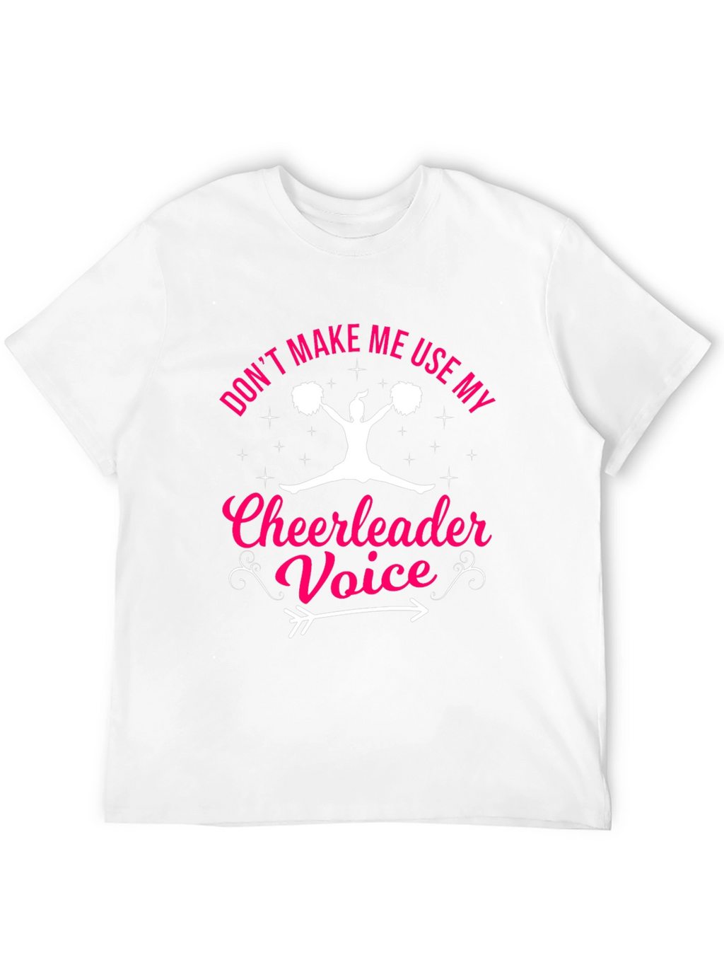 Cheerleader Voice Graphic T-Shirt