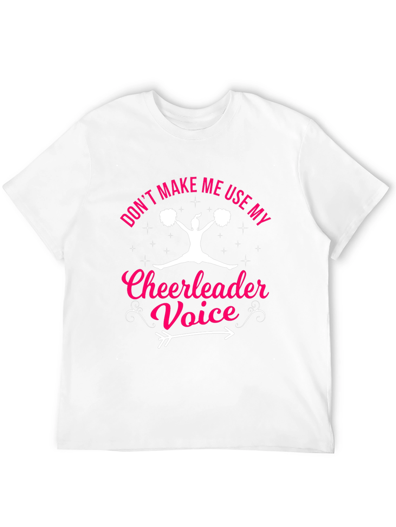 Cheerleader Voice Graphic T-Shirt