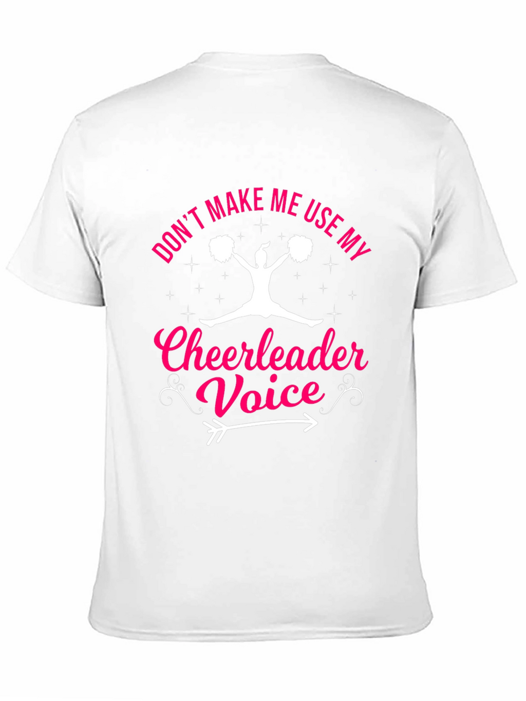 Cheerleader Voice Graphic T-Shirt
