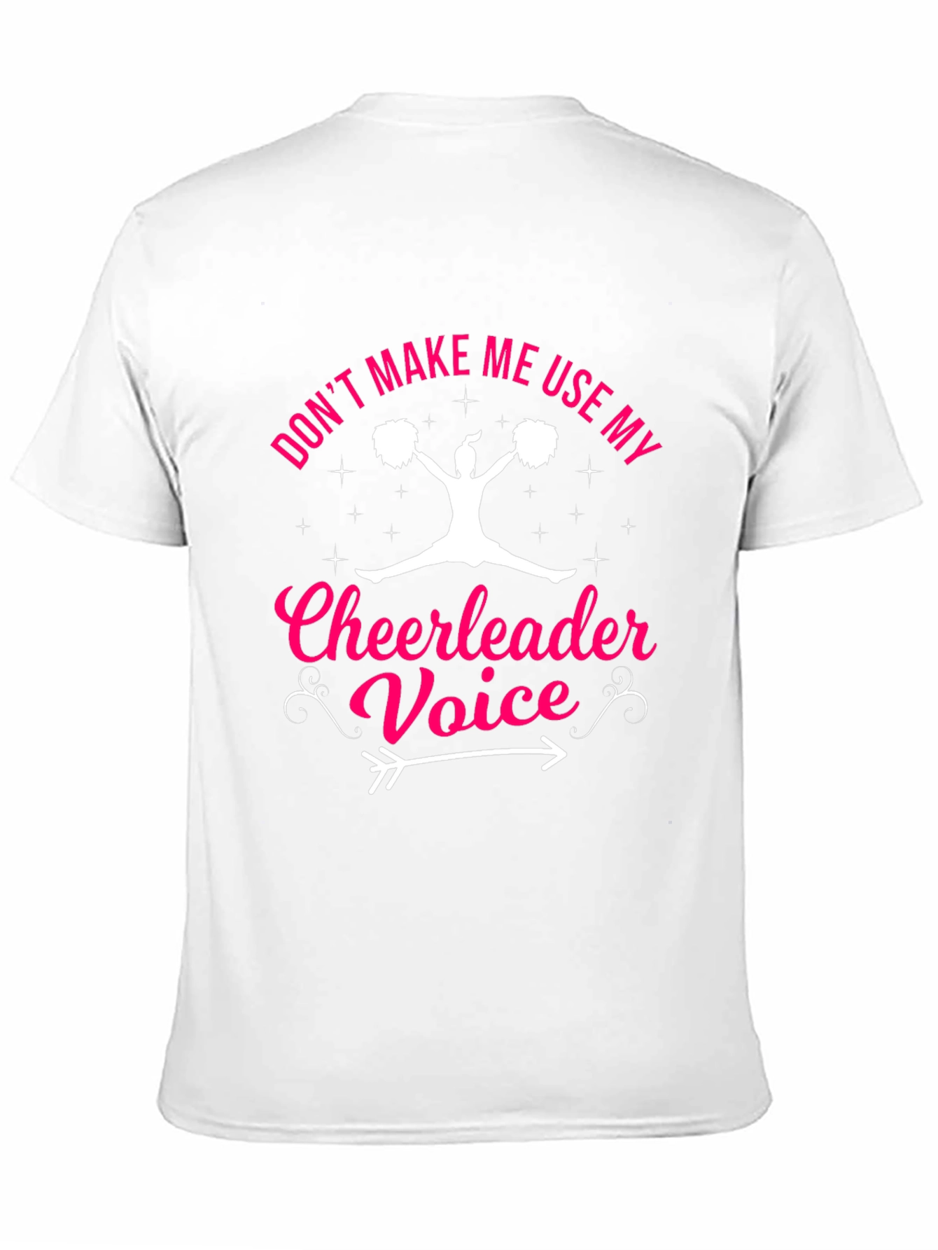 Cheerleader Voice Graphic T-Shirt