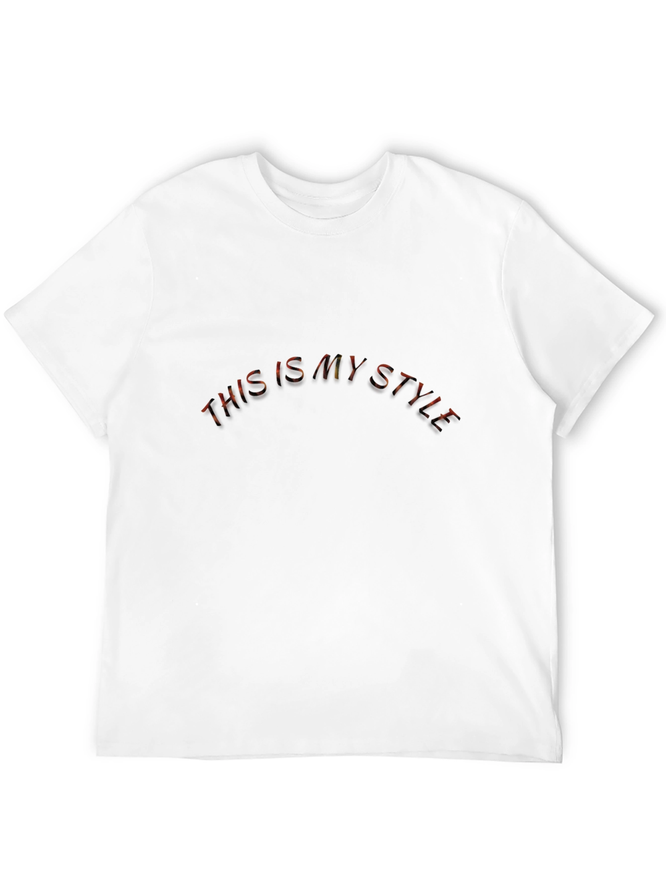 This Is My Style Graphic Black T-Shirt