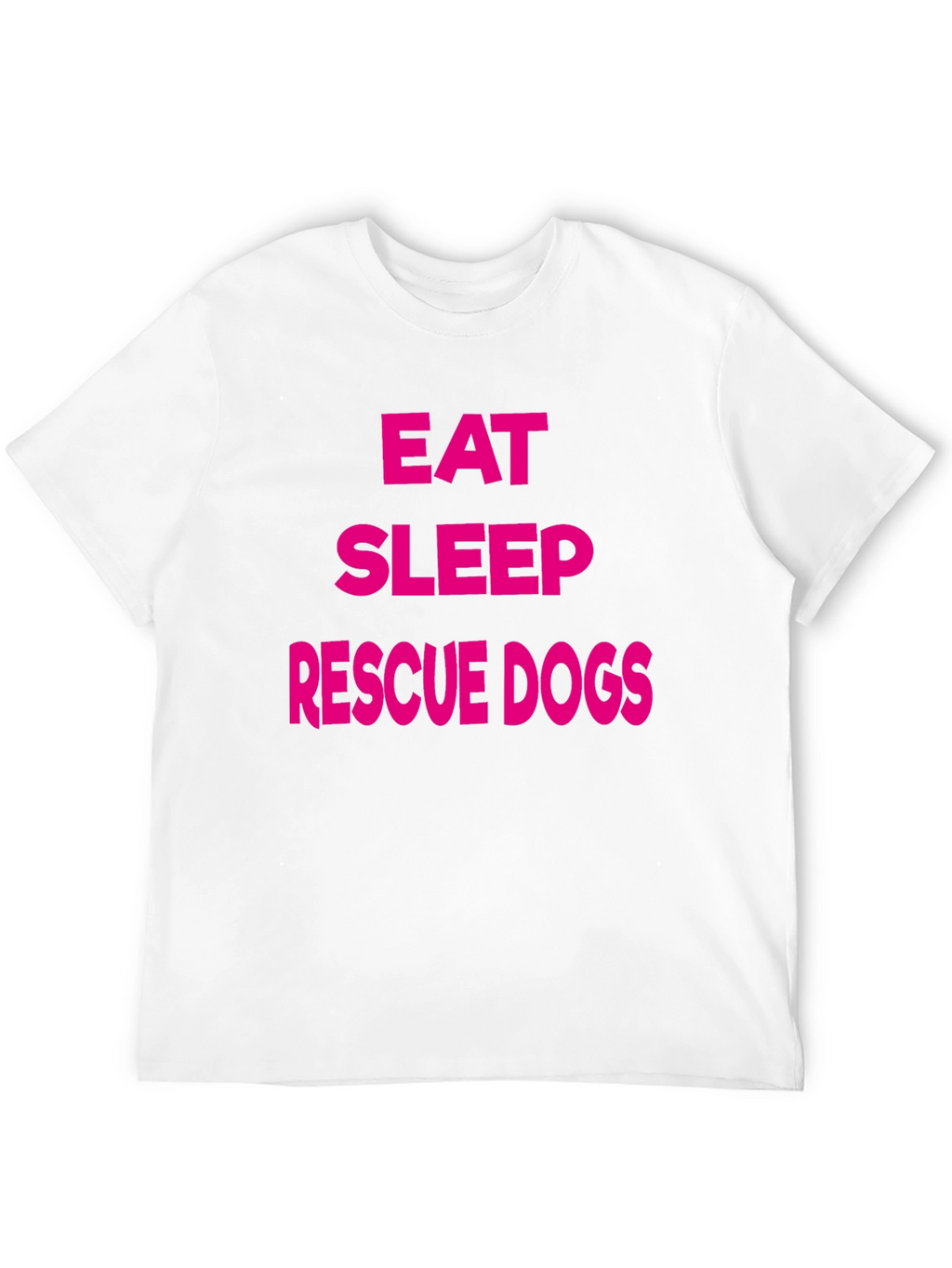 Eat Sleep Rescue Dogs Graphic Tee