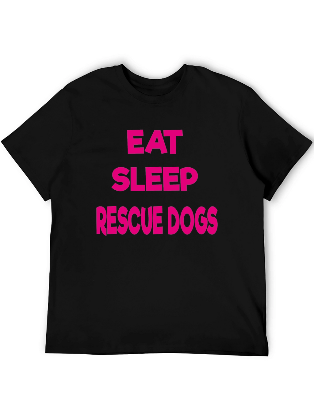 Eat Sleep Rescue Dogs Graphic Tee