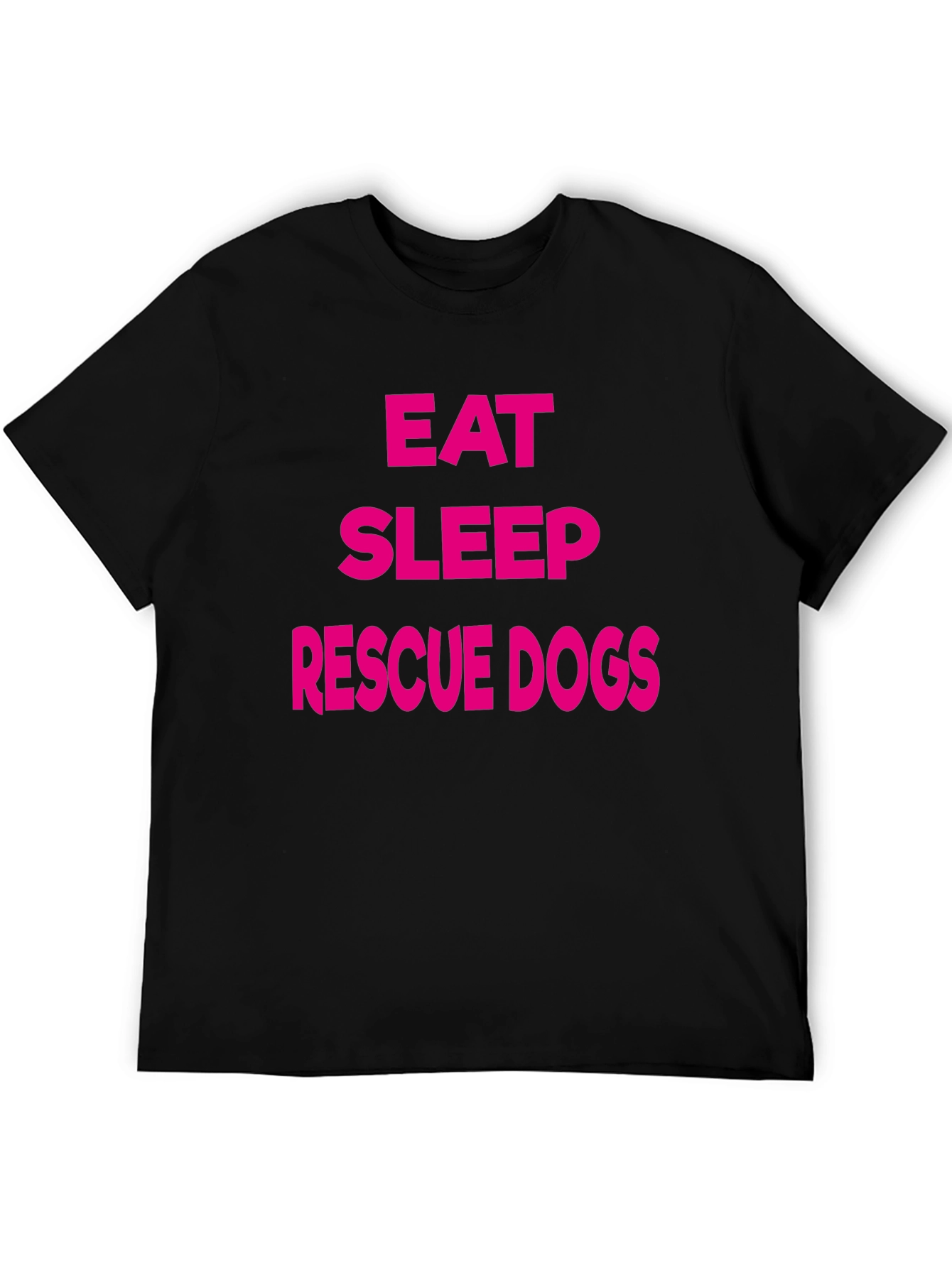 Eat Sleep Rescue Dogs Graphic Tee