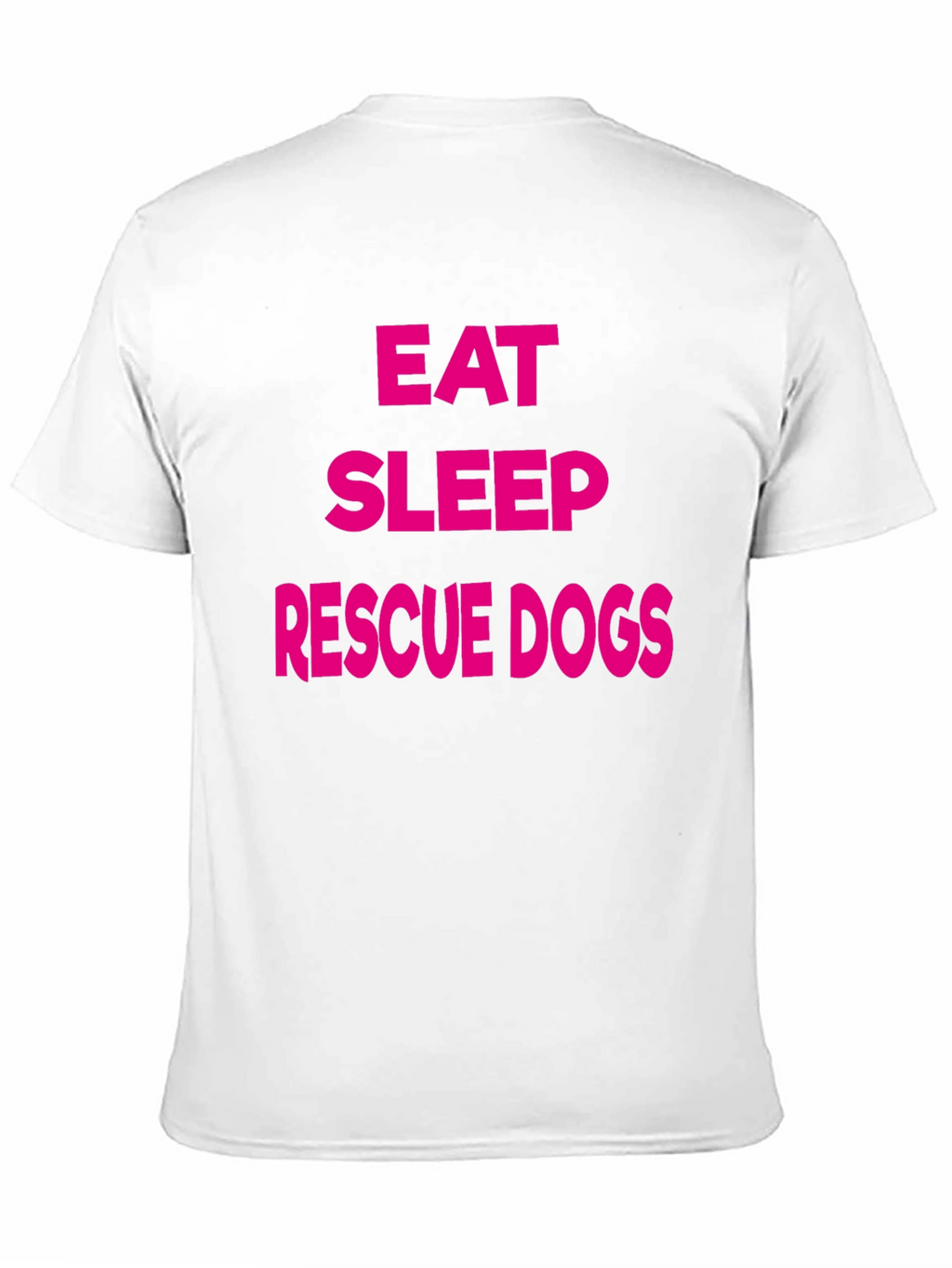 Eat Sleep Rescue Dogs Graphic Tee