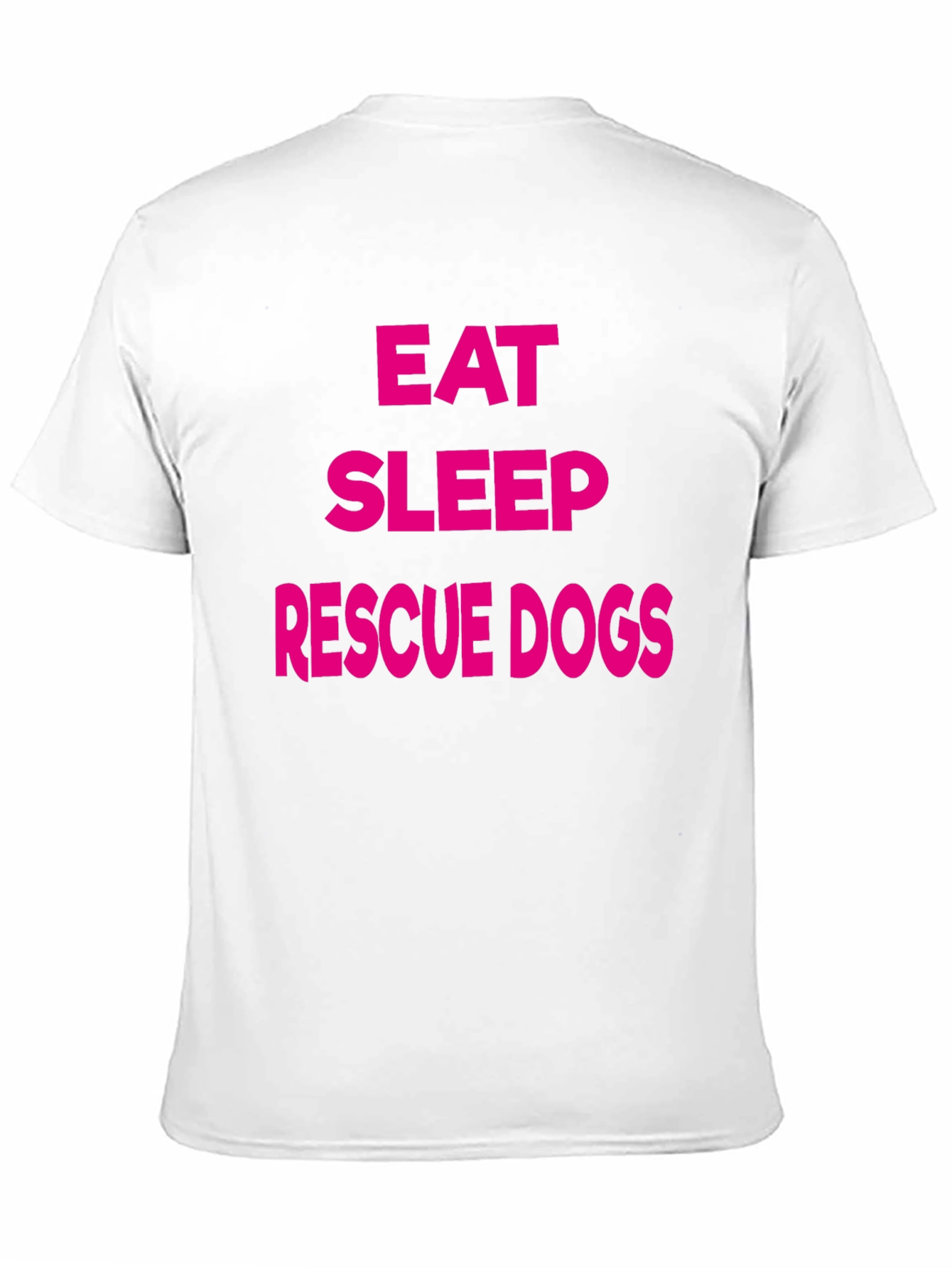 Eat Sleep Rescue Dogs Graphic Tee