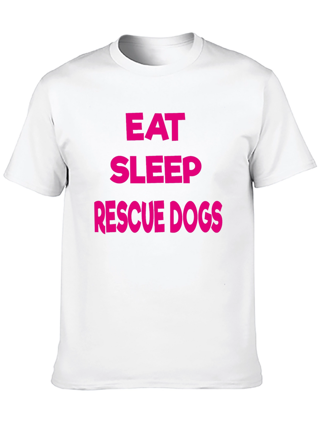 Eat Sleep Rescue Dogs Graphic Tee