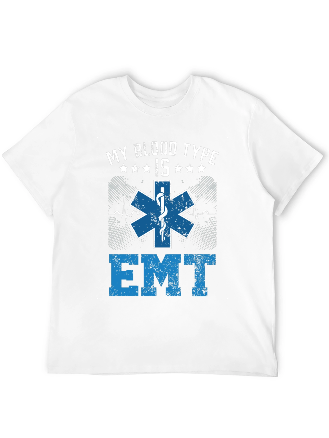 EMT Blood Type T-Shirt - Emergency Medical Technician Tee