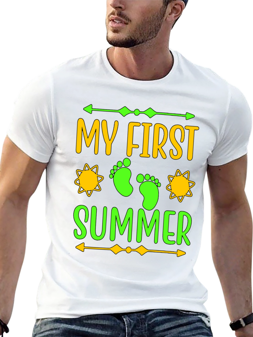 My First Summer Baby T-Shirt