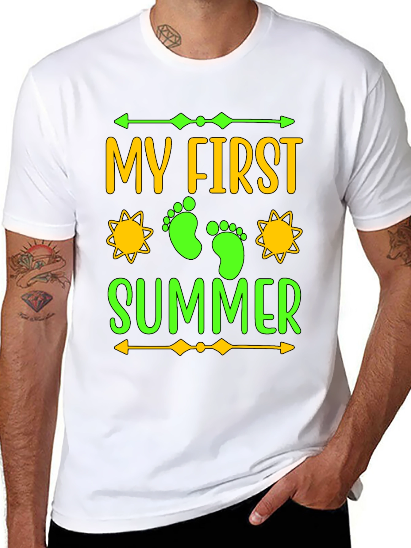 My First Summer Baby T-Shirt