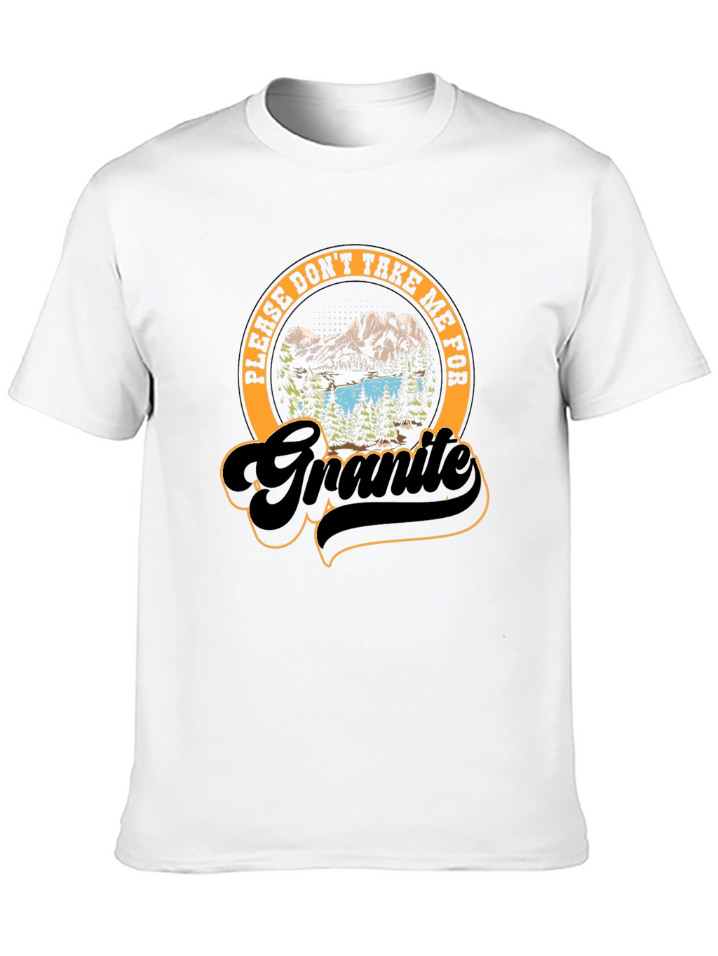Funny Granite Graphic T-Shirt