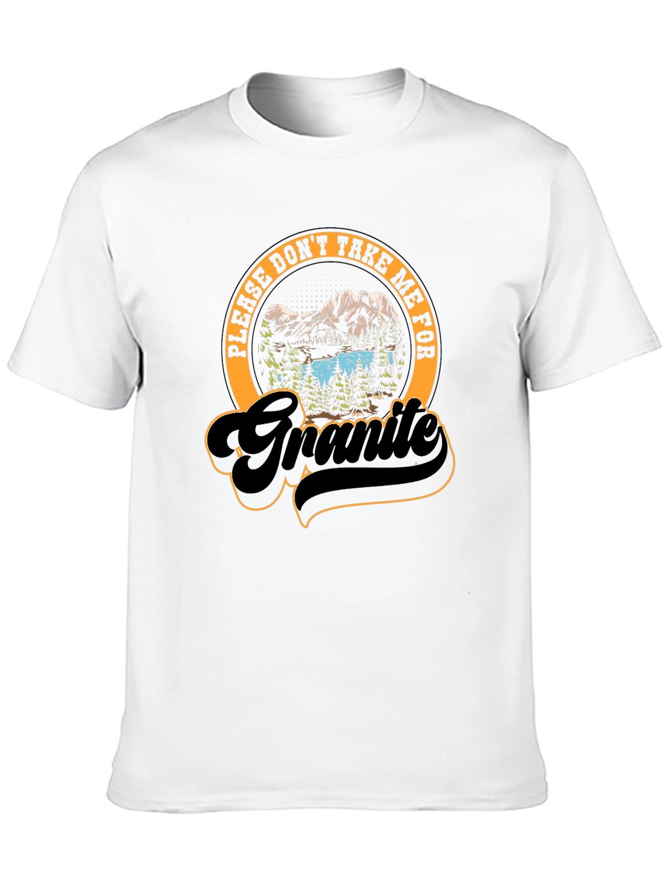Funny Granite Graphic T-Shirt