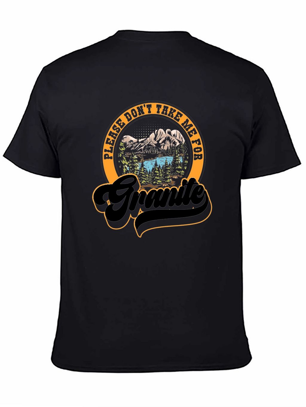 Funny Granite Graphic T-Shirt