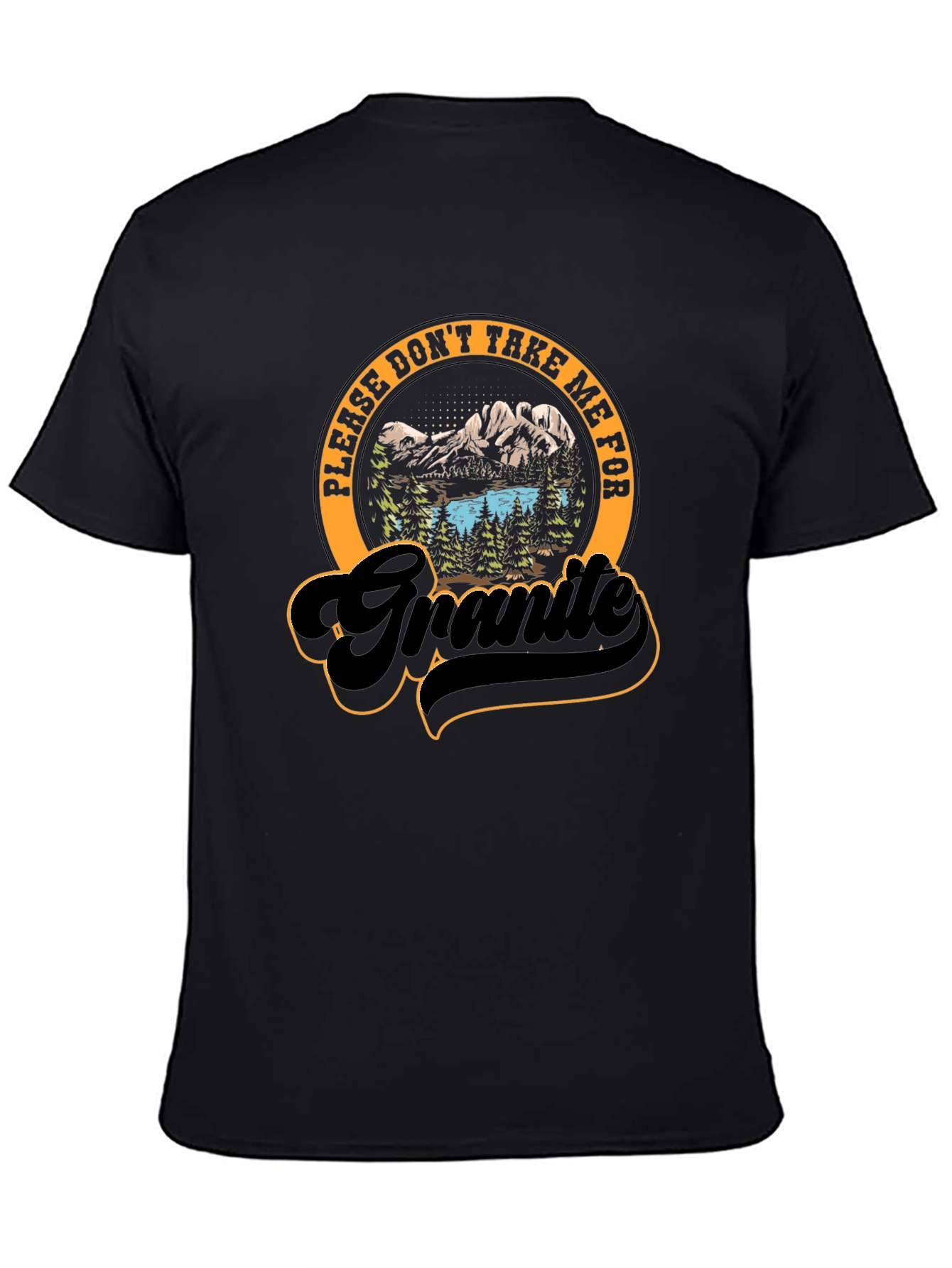 Funny Granite Graphic T-Shirt