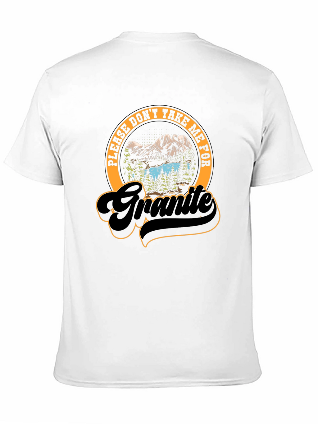 Funny Granite Graphic T-Shirt