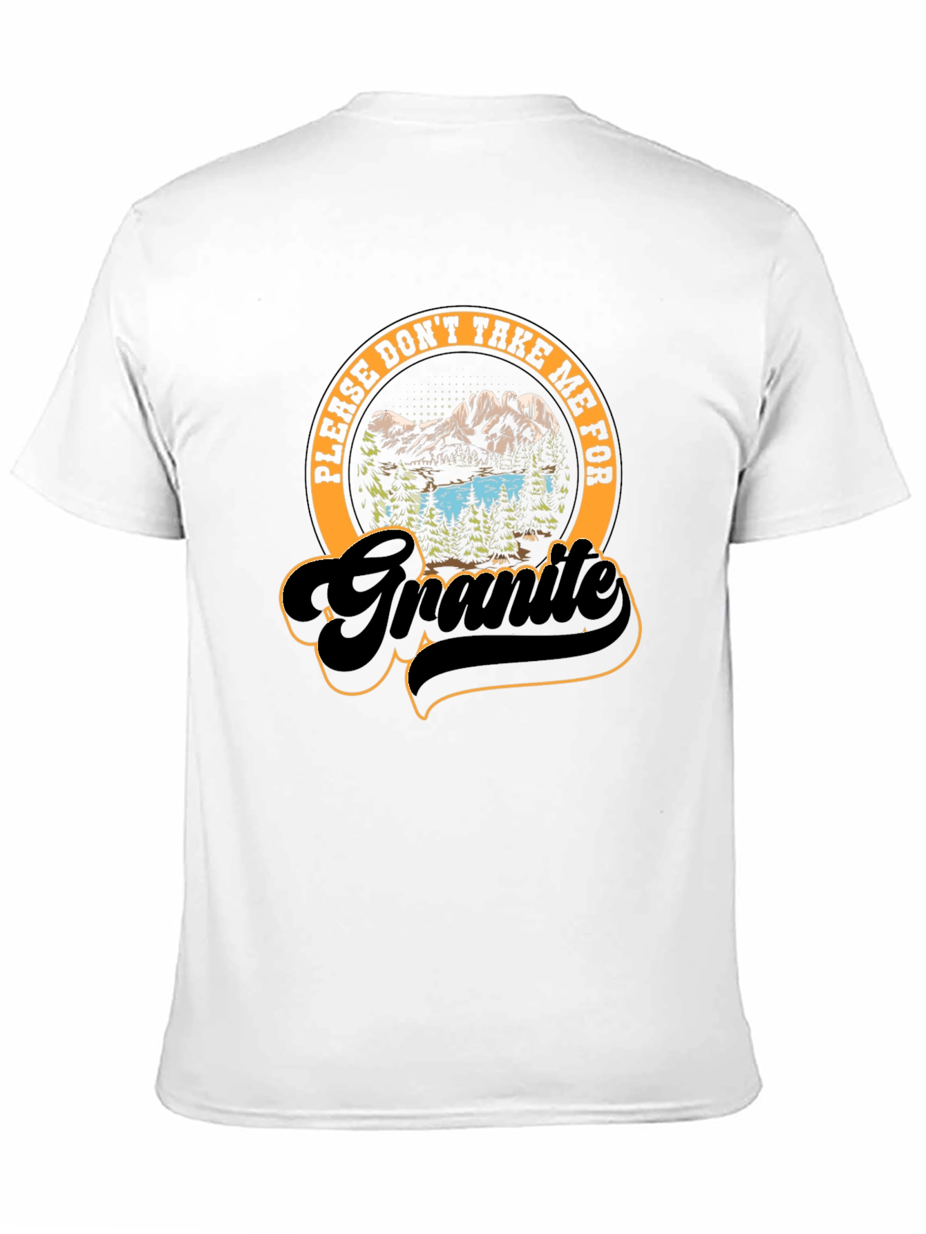 Funny Granite Graphic T-Shirt