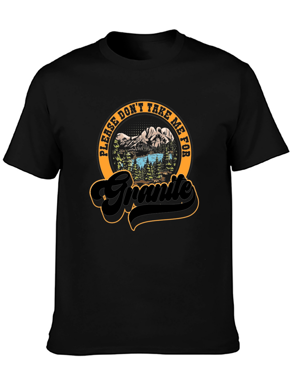 Funny Granite Graphic T-Shirt