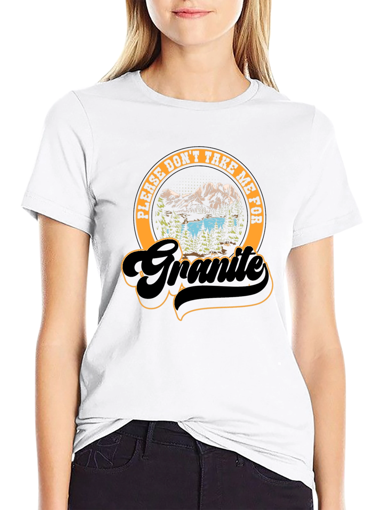 Funny Granite Graphic T-Shirt