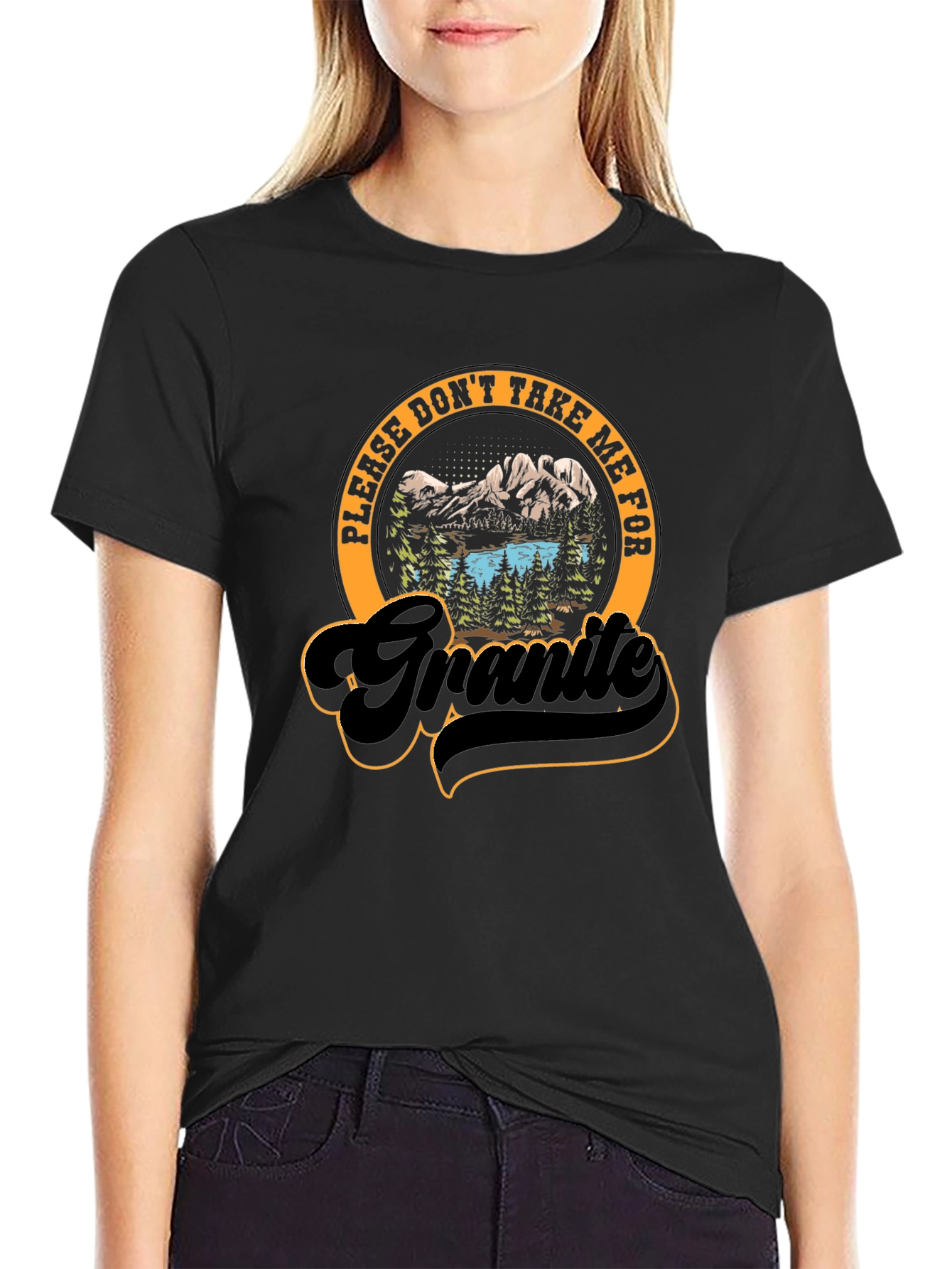 Funny Granite Graphic T-Shirt