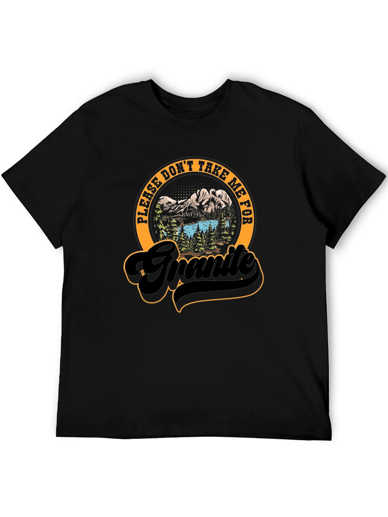Funny Granite Graphic T-Shirt