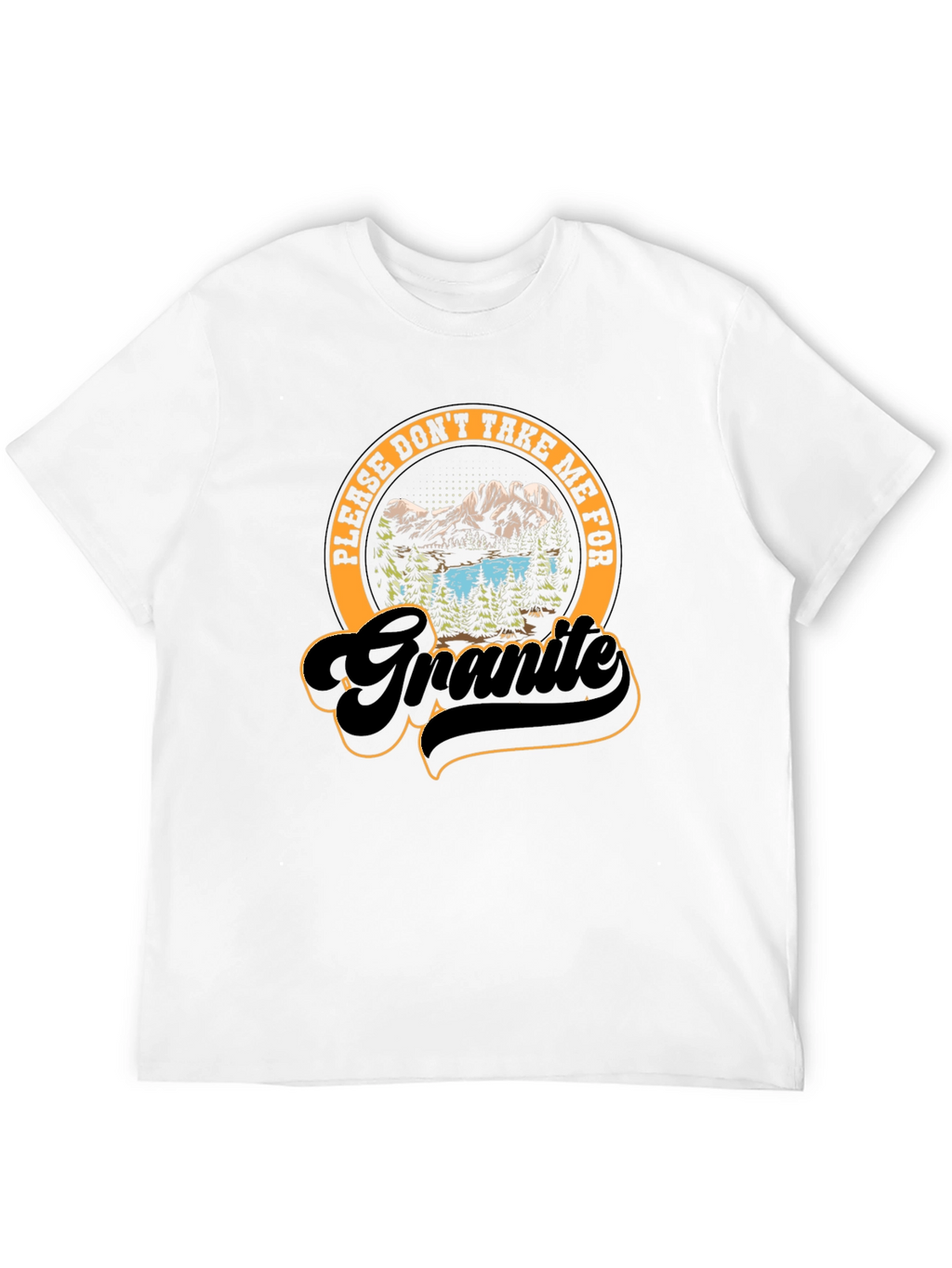 Funny Granite Graphic T-Shirt