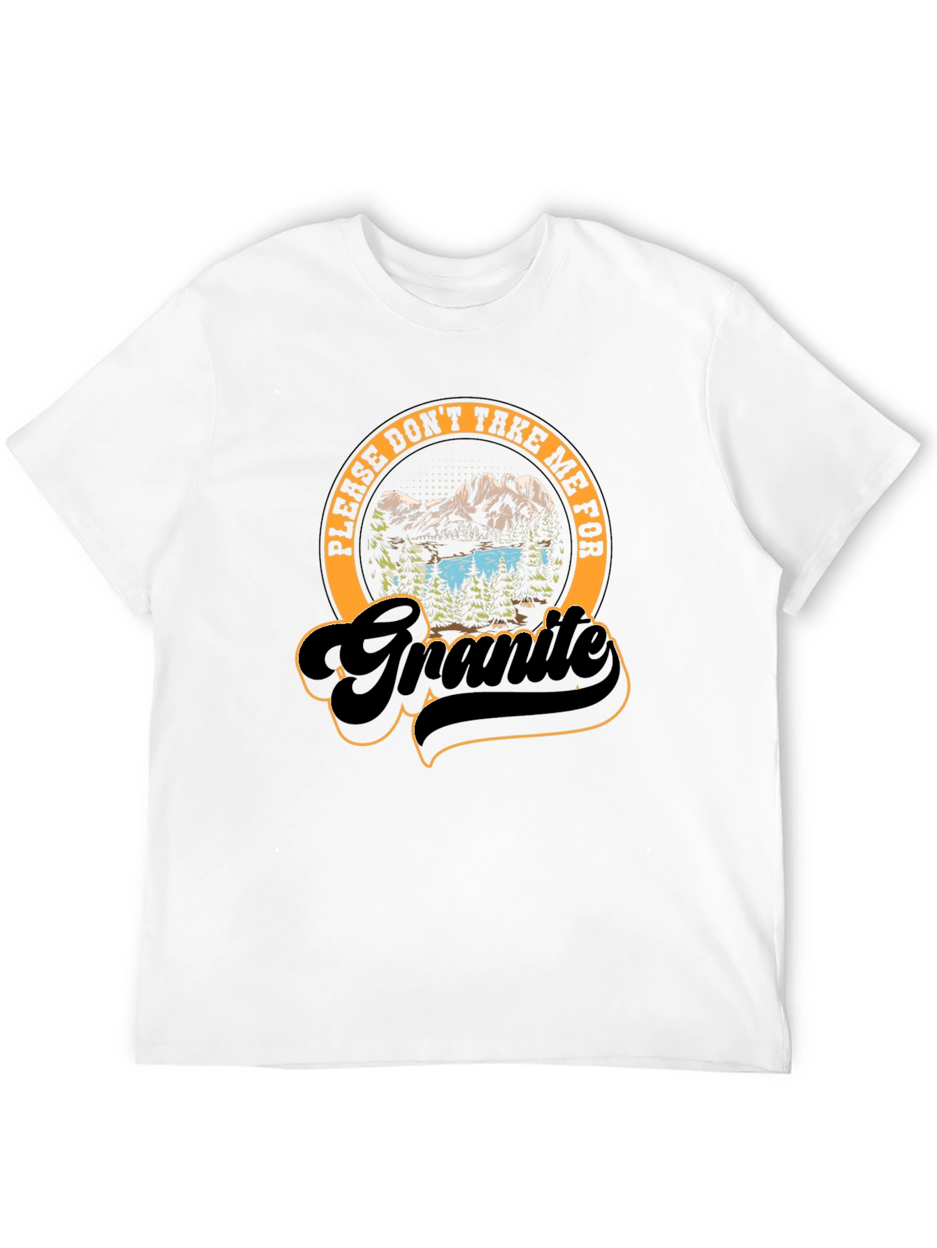 Funny Granite Graphic T-Shirt