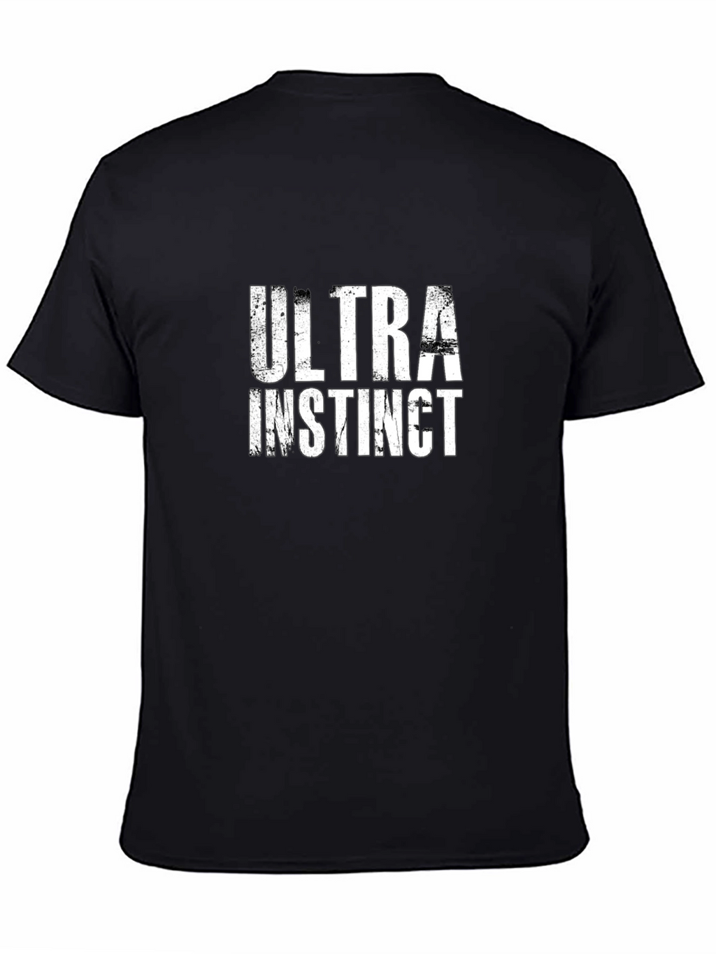 Ultra Instinct Graphic Tee - Black Cotton