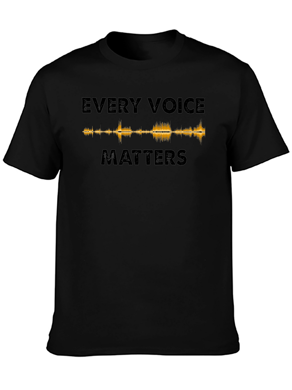 Every Voice Matters Graphic Tee - Black