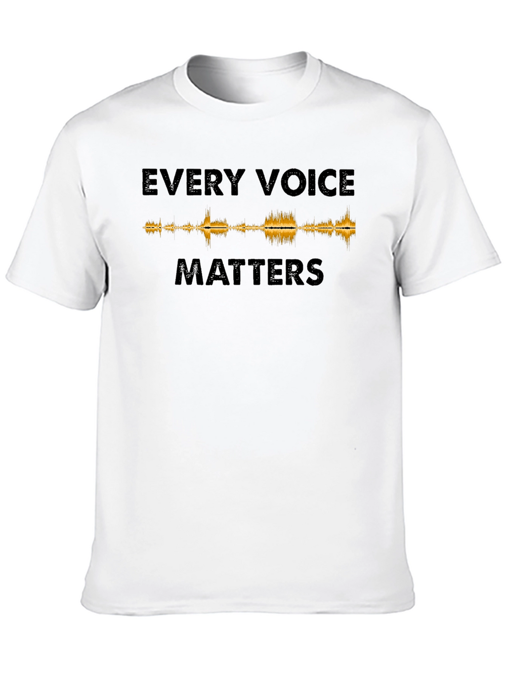 Every Voice Matters Graphic Tee - Black