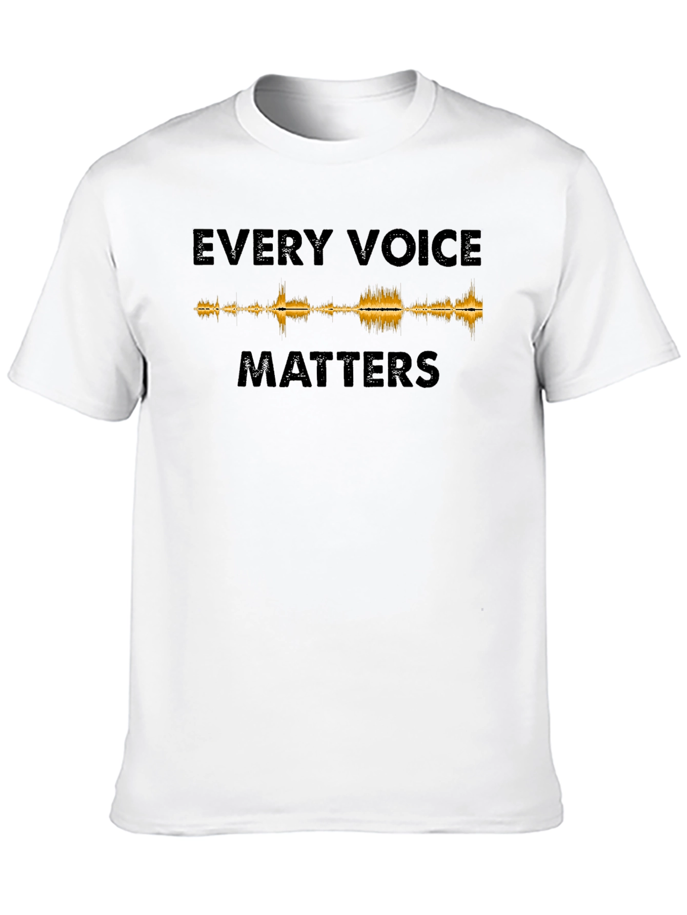 Every Voice Matters Graphic Tee - Black
