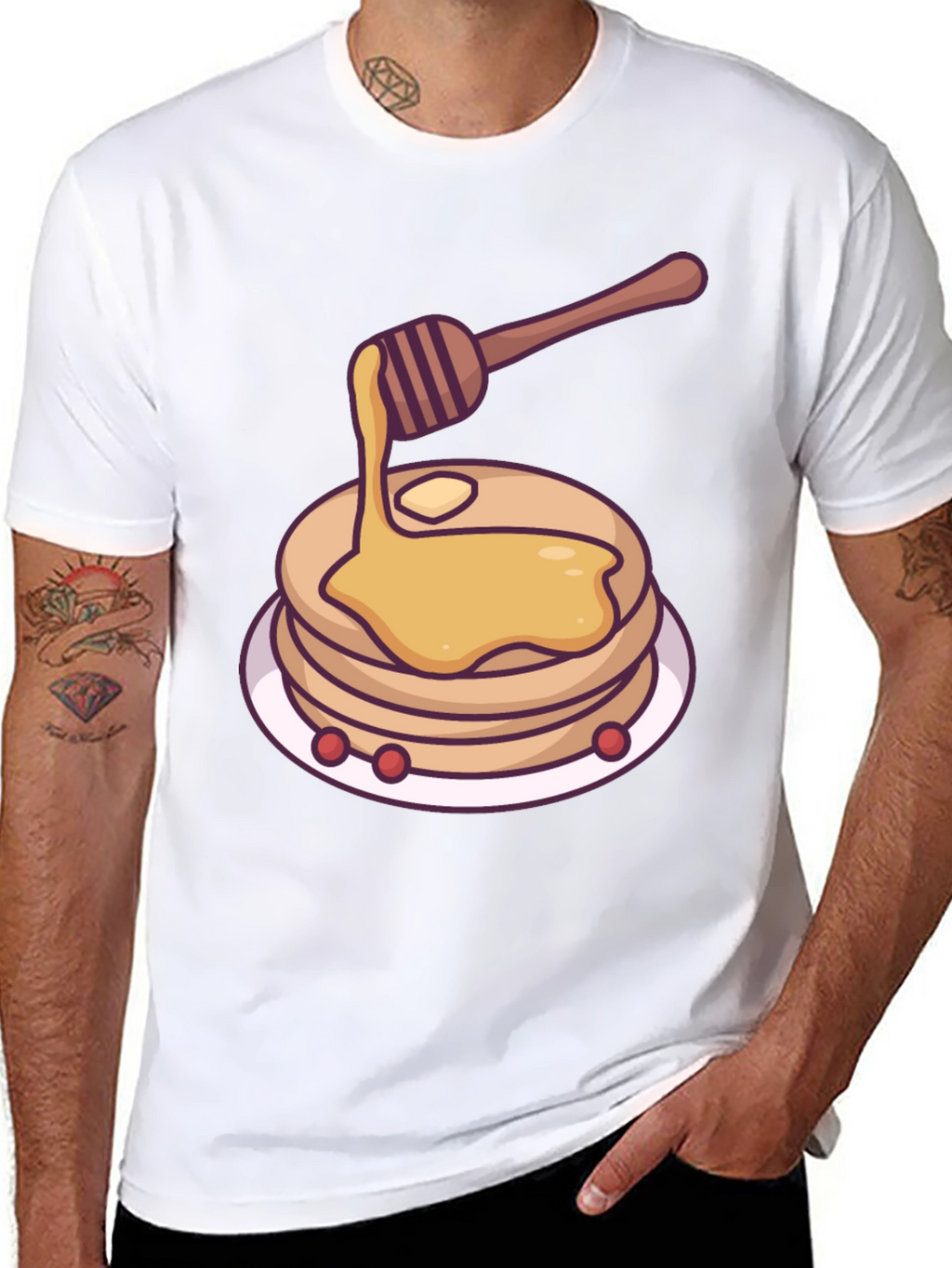 Pancake Graphic Tee - Delicious Style