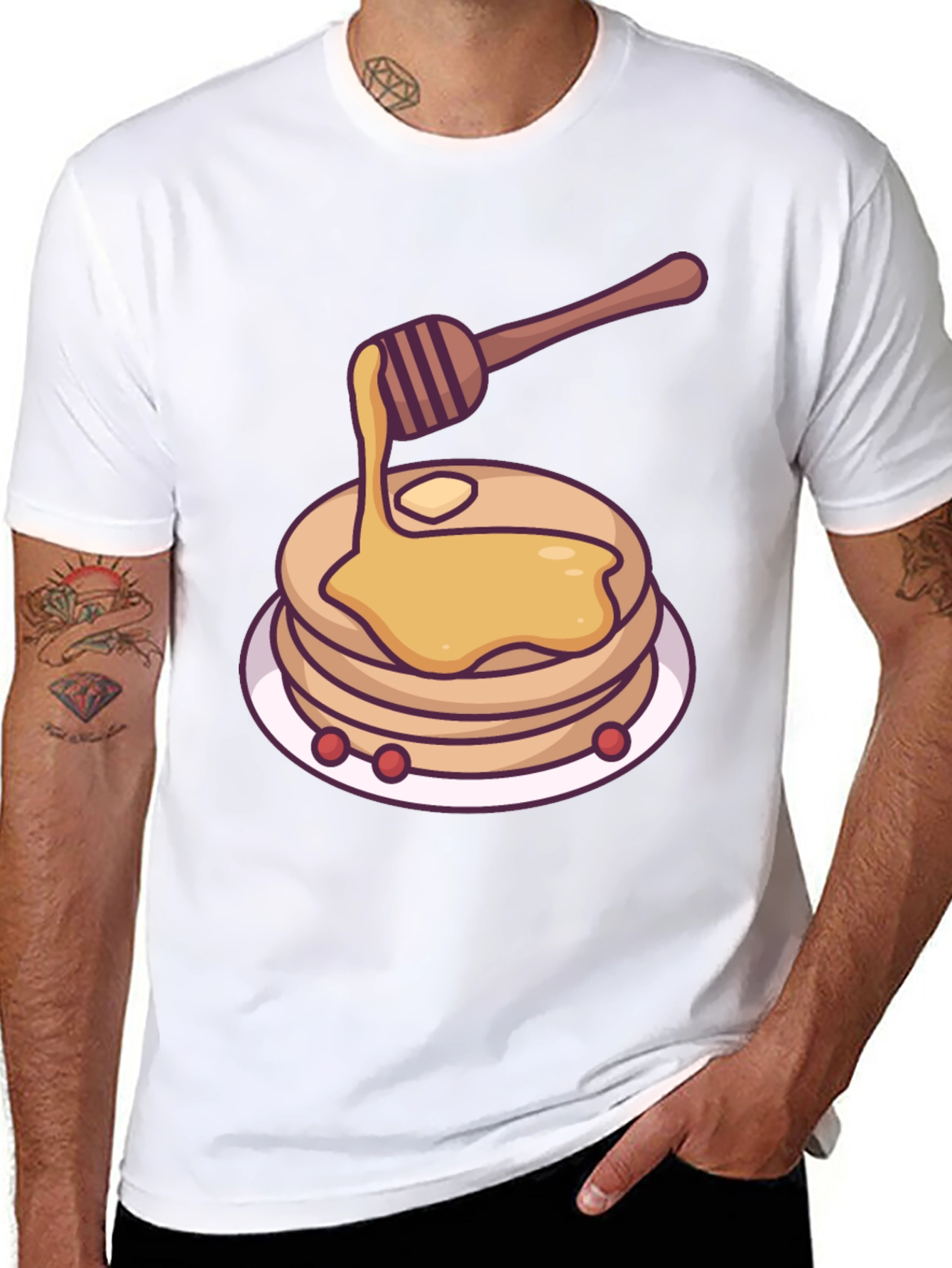 Pancake Graphic Tee - Delicious Style