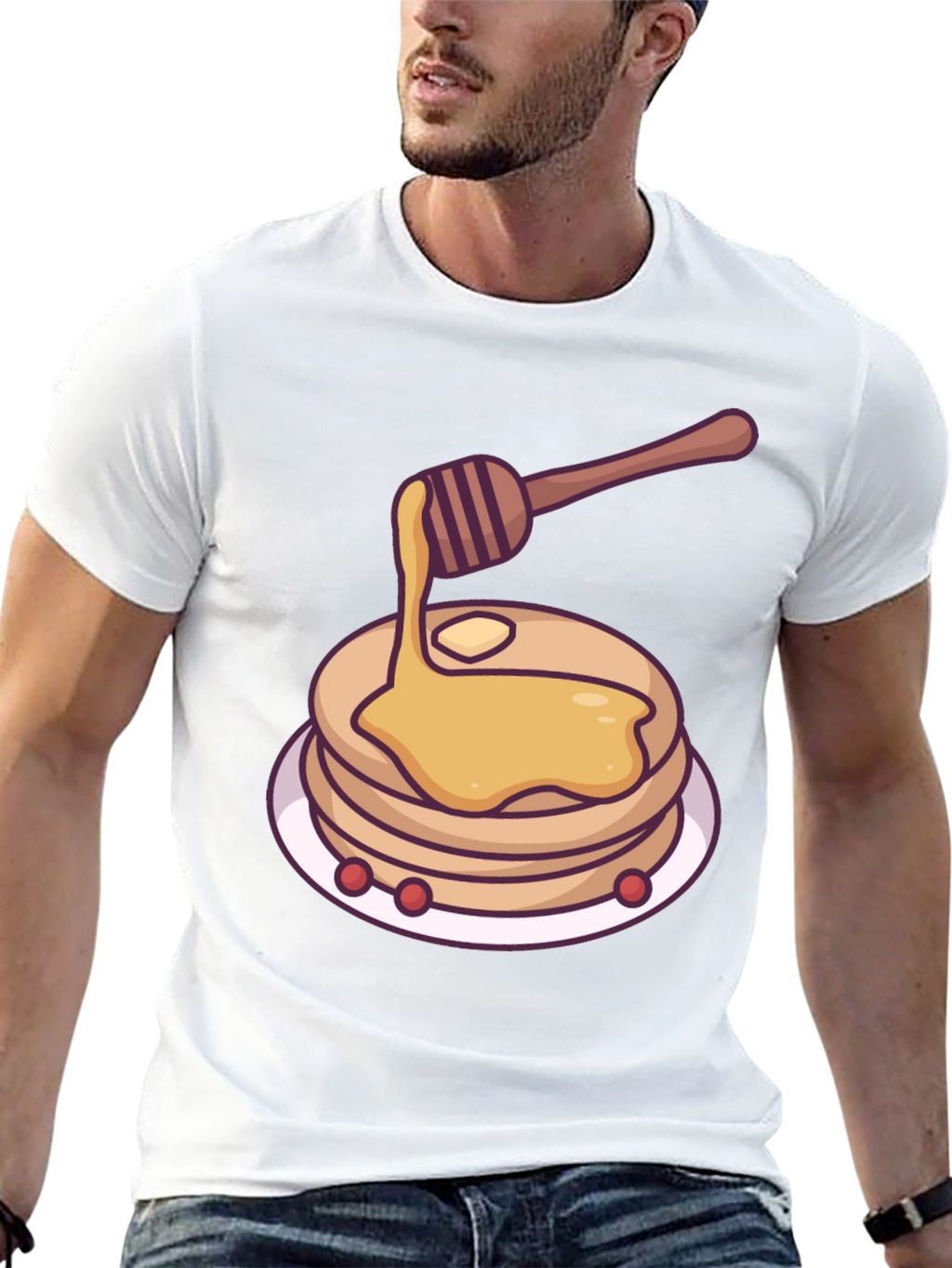 Pancake Graphic Tee - Delicious Style