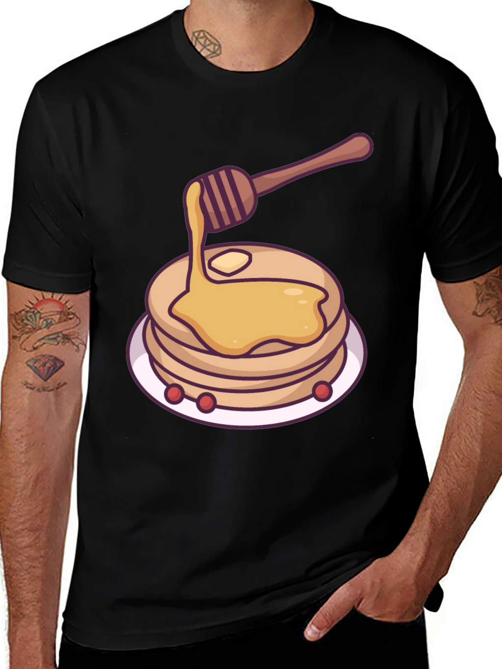 Pancake Graphic Tee - Delicious Style