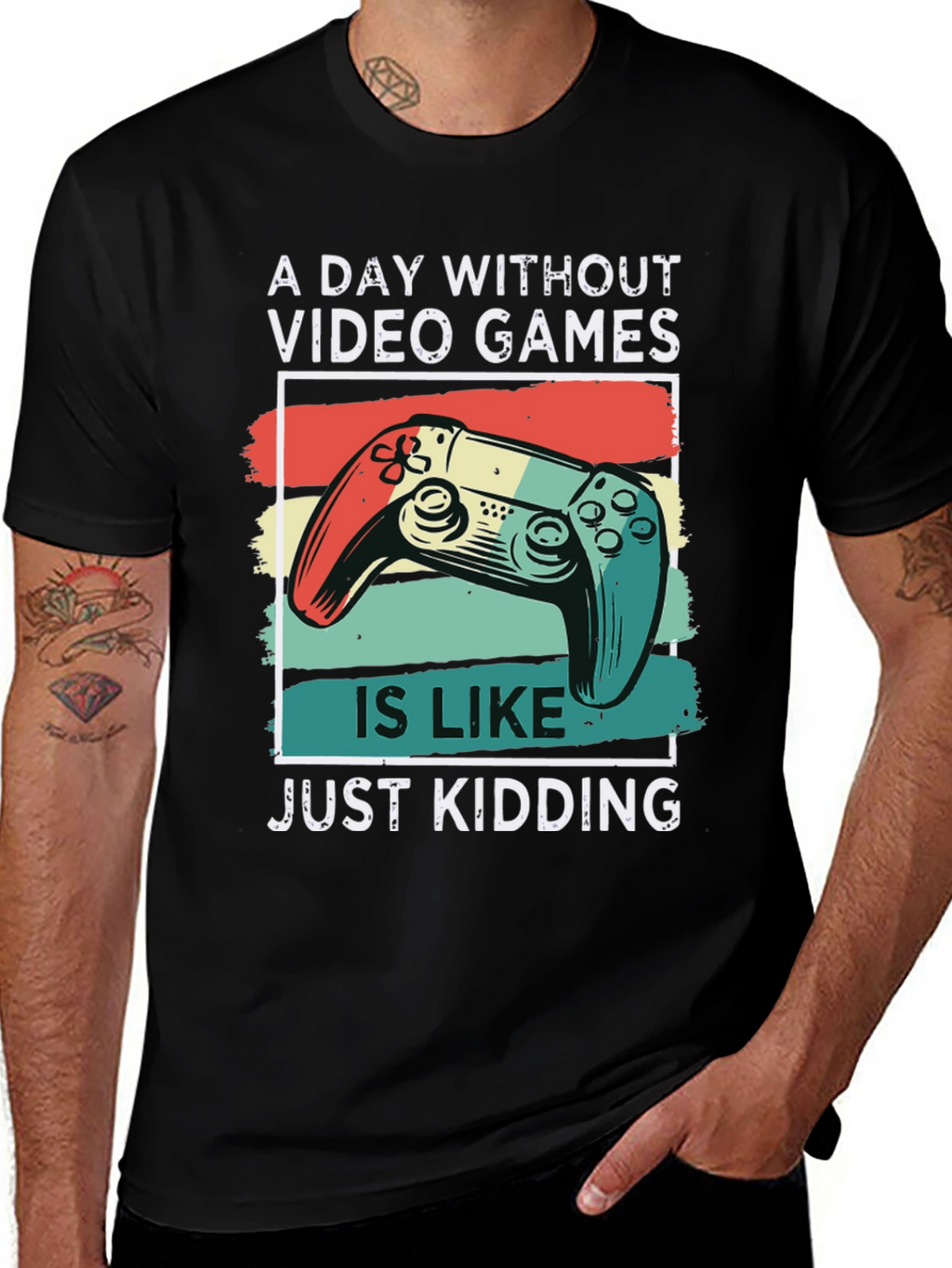 Video Game T-Shirt - A Day Without Games