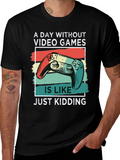 Video Game T-Shirt - A Day Without Games