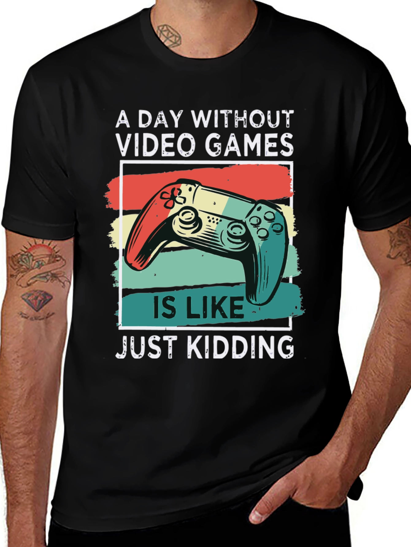 Video Game T-Shirt - A Day Without Games