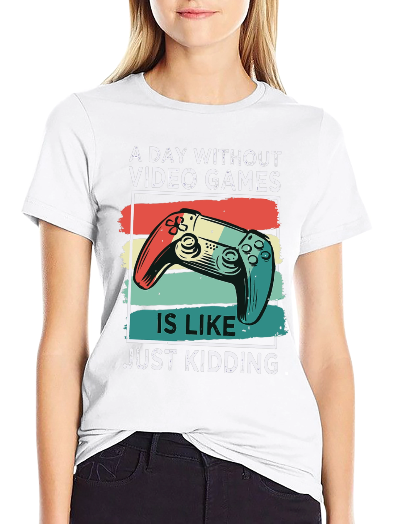 Video Game T-Shirt - A Day Without Games