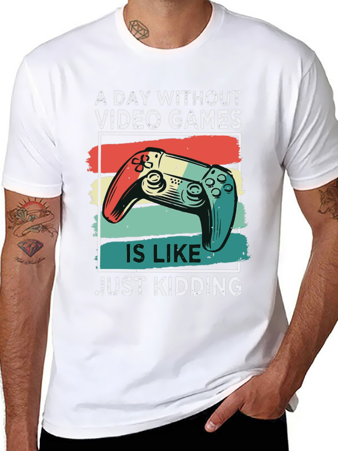 Video Game T-Shirt - A Day Without Games