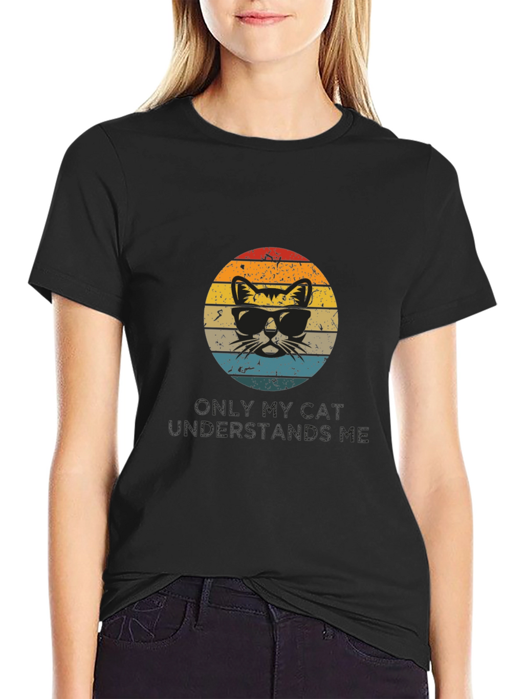 Cool Cat T-Shirt: Only My Cat Understands Me