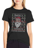 Santas Favorite Casting Director T-Shirt